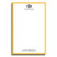 Essential Border Monogram Notepads Image 1 of 6